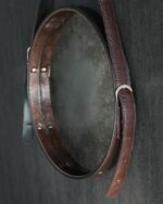 Yuvarlak Deri Vintage Ayna - Kod 4152