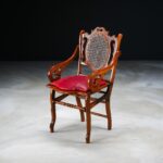 Hazeran Sırtlı Antika Koltuk