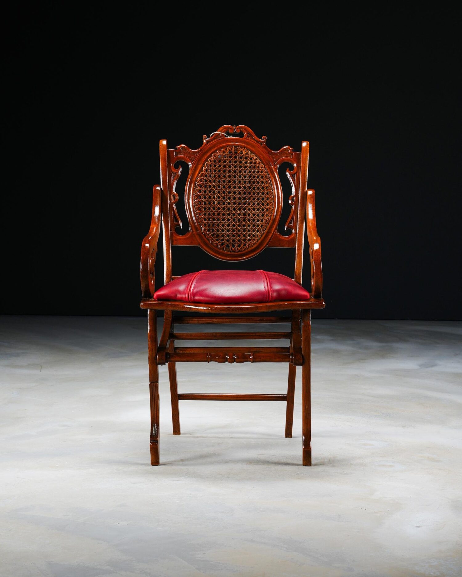 Hazeran Sırtlı Antika Koltuk - Görsel 2