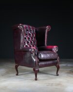 Chesterfield Wing Chair - Görsel 4