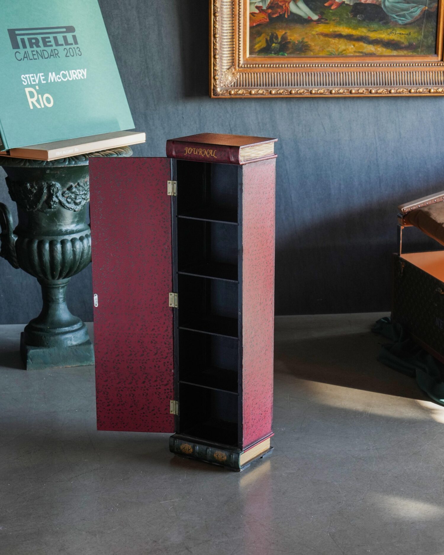 Kitaplık Görünümlü İnce Dolap - Görsel 3