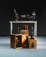 Antika Mikroskop Seti