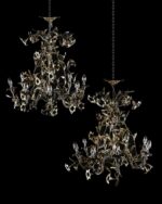 Çiçekli İtalyan Avizeler - Çift - Görsel 3