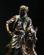 "Cavalier Arabe" - Alfred Barye - Görsel 3