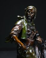 "Cavalier Arabe" - Alfred Barye - Görsel 2