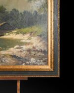 Göl Manzara Yağlı Boya Tablo - Görsel 3