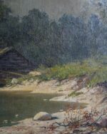 Göl Manzara Yağlı Boya Tablo - Görsel 5