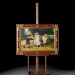 Oynayan Çocuklar Yağlı Boya Tablo