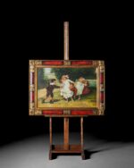 Oynayan Çocuklar Yağlı Boya Tablo