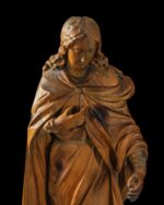 Ahşap Oyma Madonna Heykeli - Görsel 2