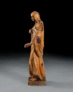 Ahşap Oyma Madonna Heykeli - Görsel 6