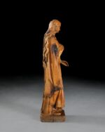 Ahşap Oyma Madonna Heykeli - Görsel 7