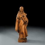 Ahşap Oyma Madonna Heykeli