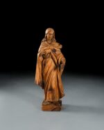 Ahşap Oyma Madonna Heykeli