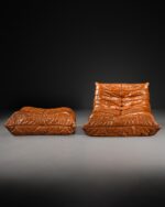 Togo Fireside Chair & Ottoman - Görsel 3