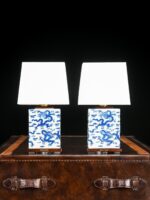 Ralph Lauren Dragon Lamps - Çift