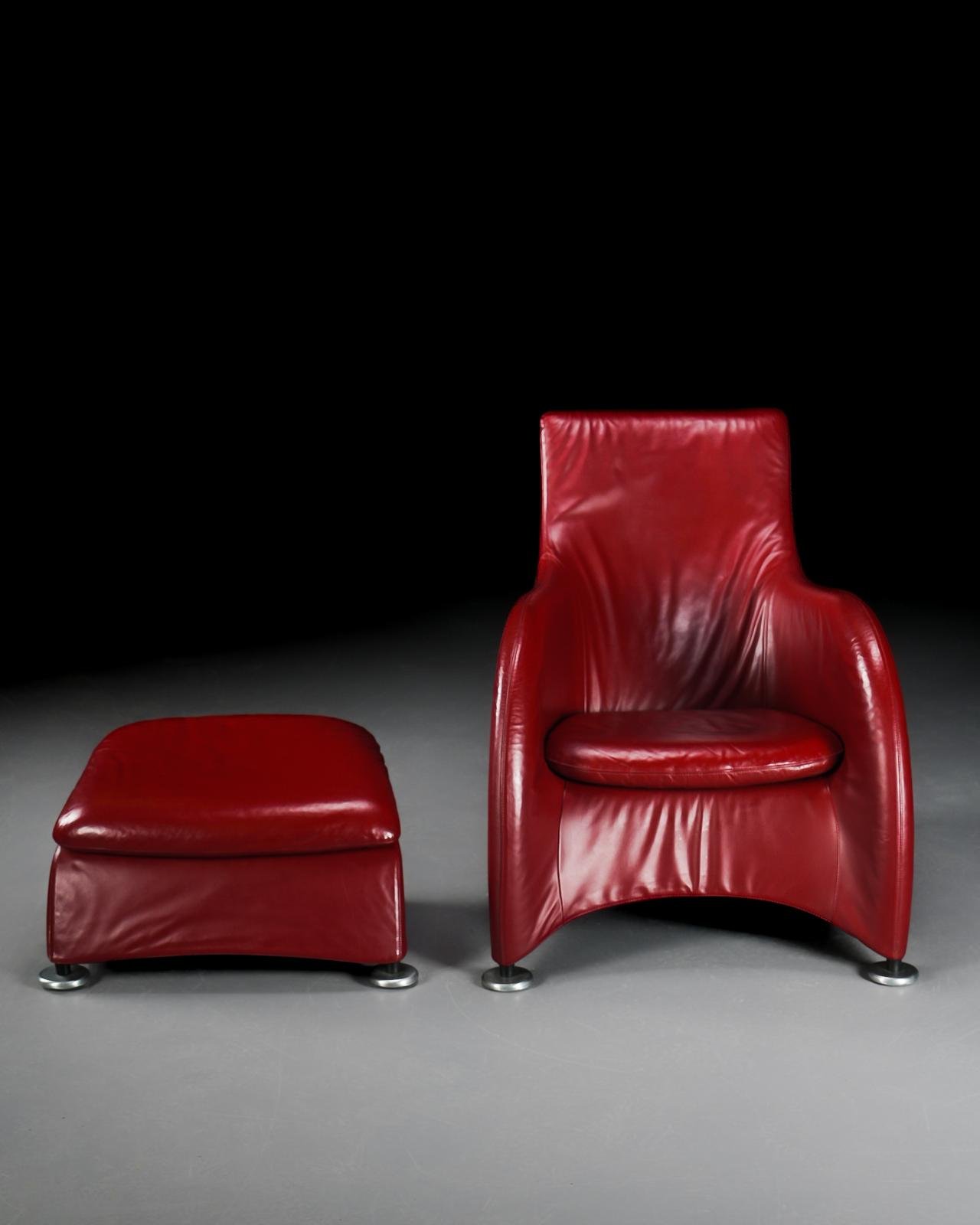 2025/10/1000233805.jpg Montis "Loge" Armchair & Stool - Görsel 5