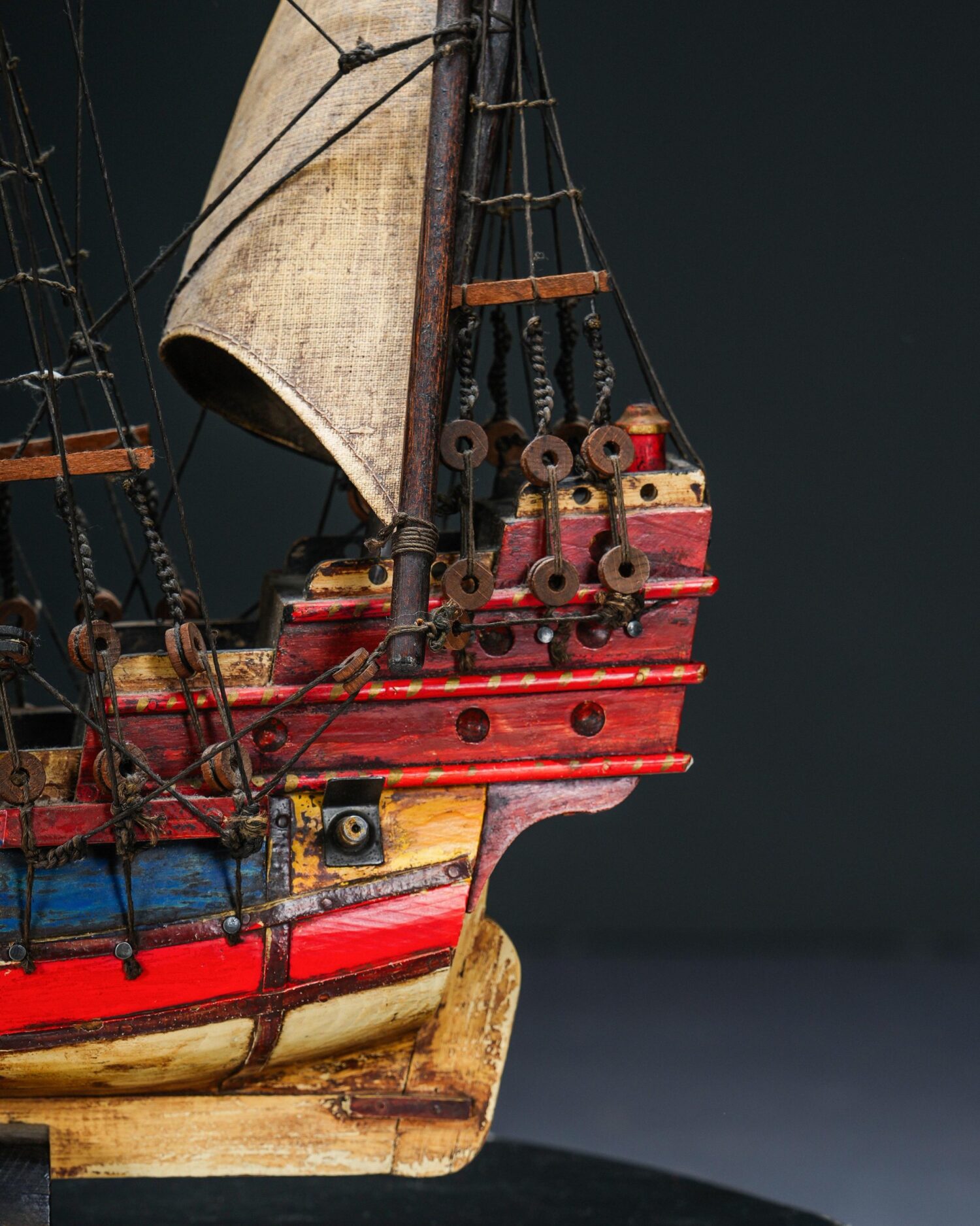 Mayflower 1620 Gemi Maketi - Görsel 8