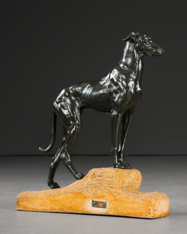 "Lurcher Dog" 1930 - Jules Edmond Masson - Kod 4141