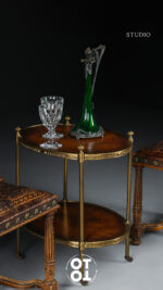 Theodore Alexander Althorp İki Katlı Sehpa - Görsel 3