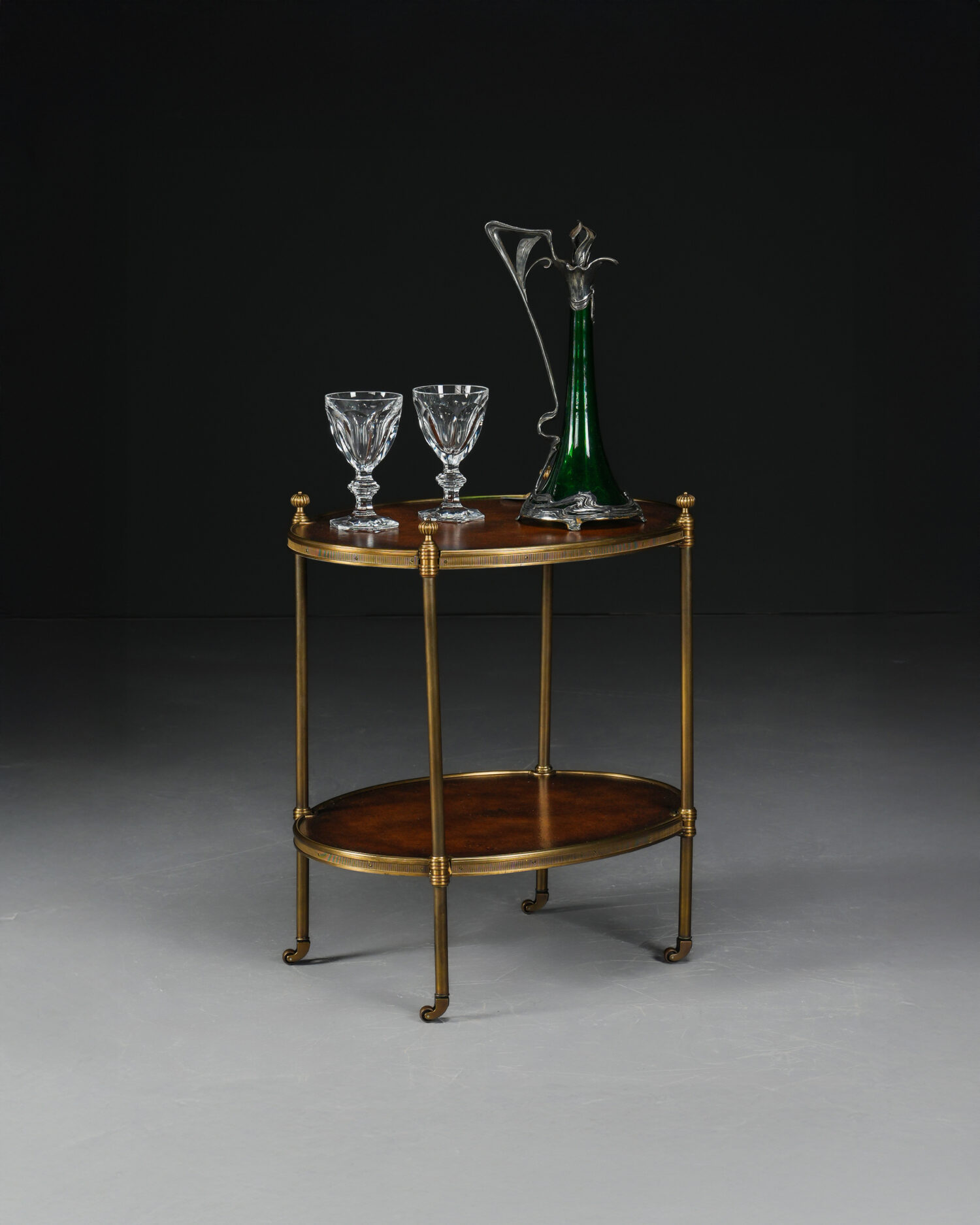 Theodore Alexander Althorp İki Katlı Sehpa - Görsel 1