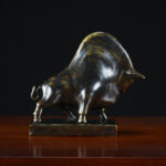 Bronz Boğa Heykeli