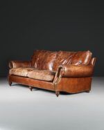 Balmoral Büyük Deri Kanepe - Görsel 4