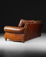 Balmoral Büyük Deri Kanepe - Görsel 2