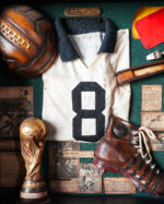 "History of Soccer" Duvar Panosu - Görsel 2