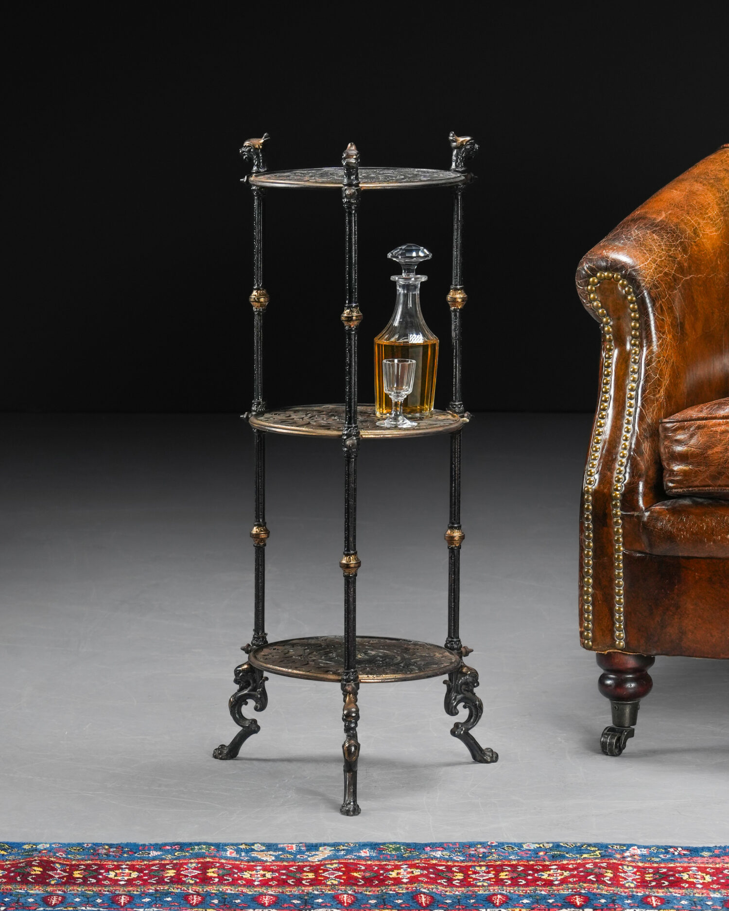 Antika Etajer, Almanya, 19. yüzyıl sonları - Görsel 1