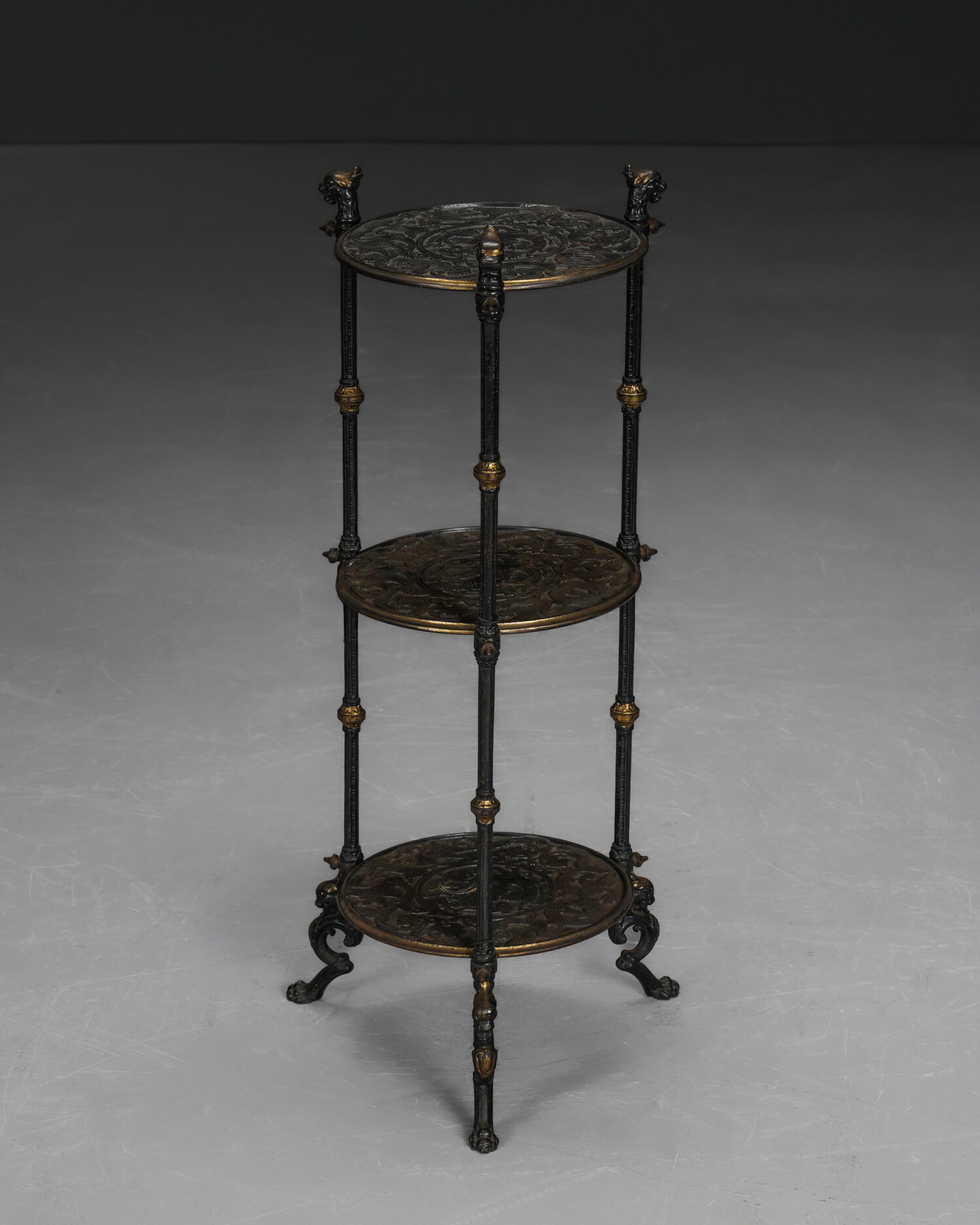 Antika Etajer, Almanya, 19. yüzyıl sonları - Görsel 3