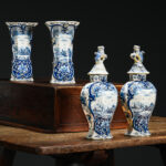 "Delft Blue" Seramik Vazolar - Hollanda