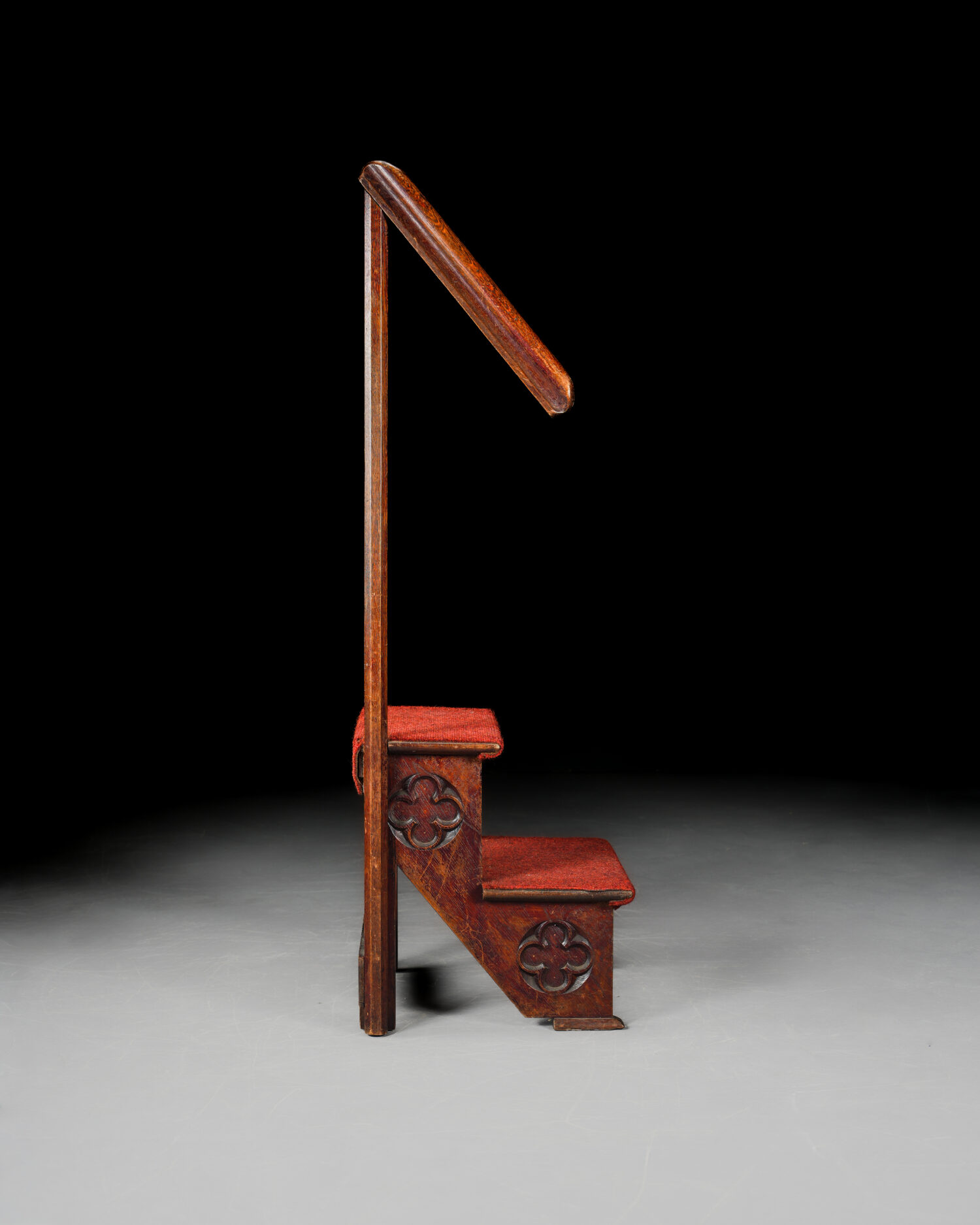 Victorian Gothic Kütüphane Merdiveni, 19.Yüzyıl Sonları. - Görsel 2