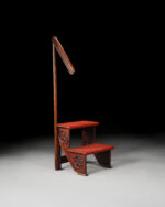 Victorian Gothic Kütüphane Merdiveni, 19.Yüzyıl Sonları. - Kod 4336