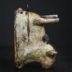 Seramik Gergedan Figürü