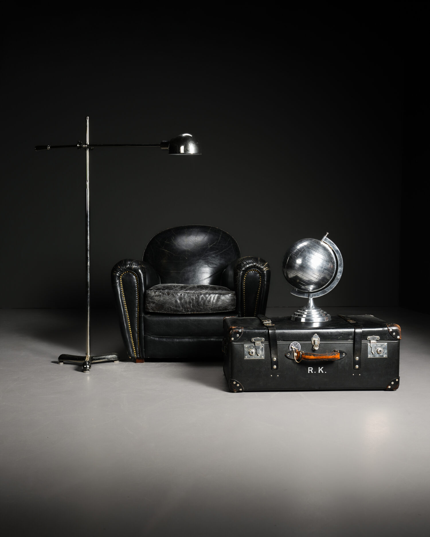 Siyah Club Chair - Görsel 3