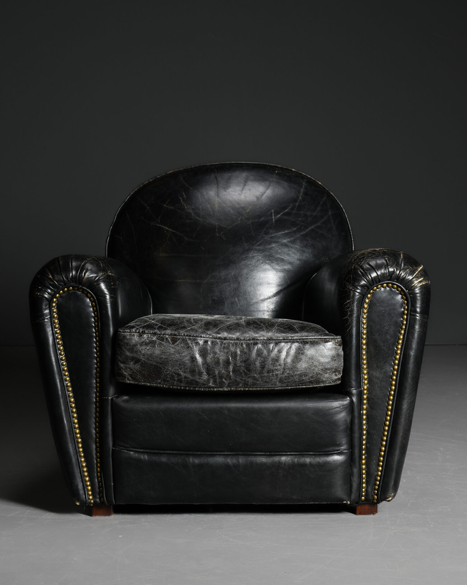 Siyah Club Chair - Görsel 1