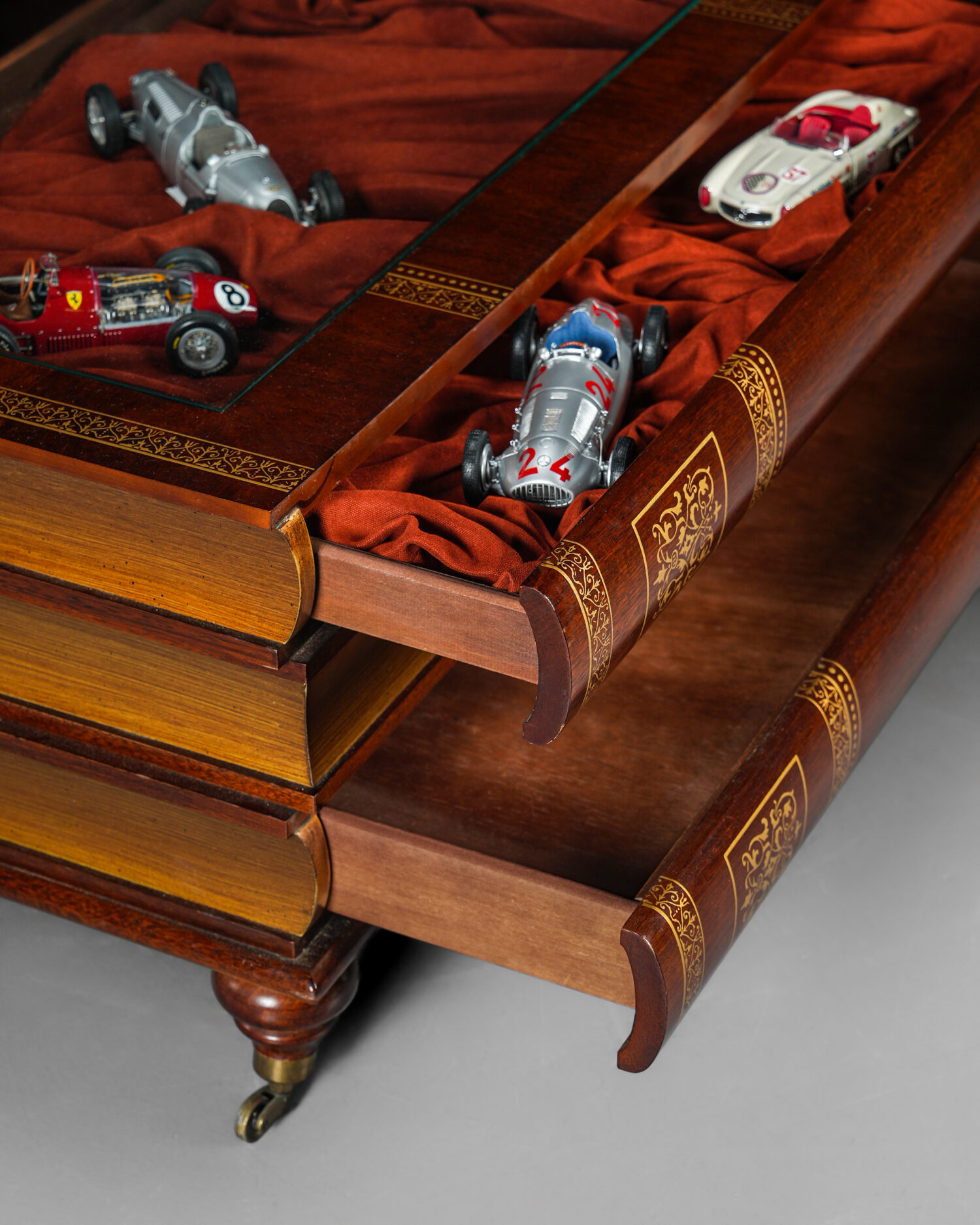 Kitap Görünümlü Çekmeceli Orta Sehpa - Görsel 8