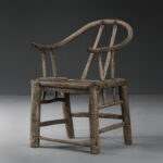 Antika "Horseshoe Back" Çin Koltuk