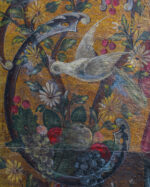 Antika deri paravan, Hollanda, 18. yüzyıl - Görsel 5