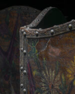 Antika deri paravan, Hollanda, 18. yüzyıl - Görsel 6