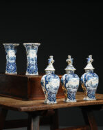 "Delft Blue" Seramik Vazolar - Hollanda - Görsel 4