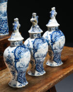 "Delft Blue" Seramik Vazolar - Hollanda - Görsel 2