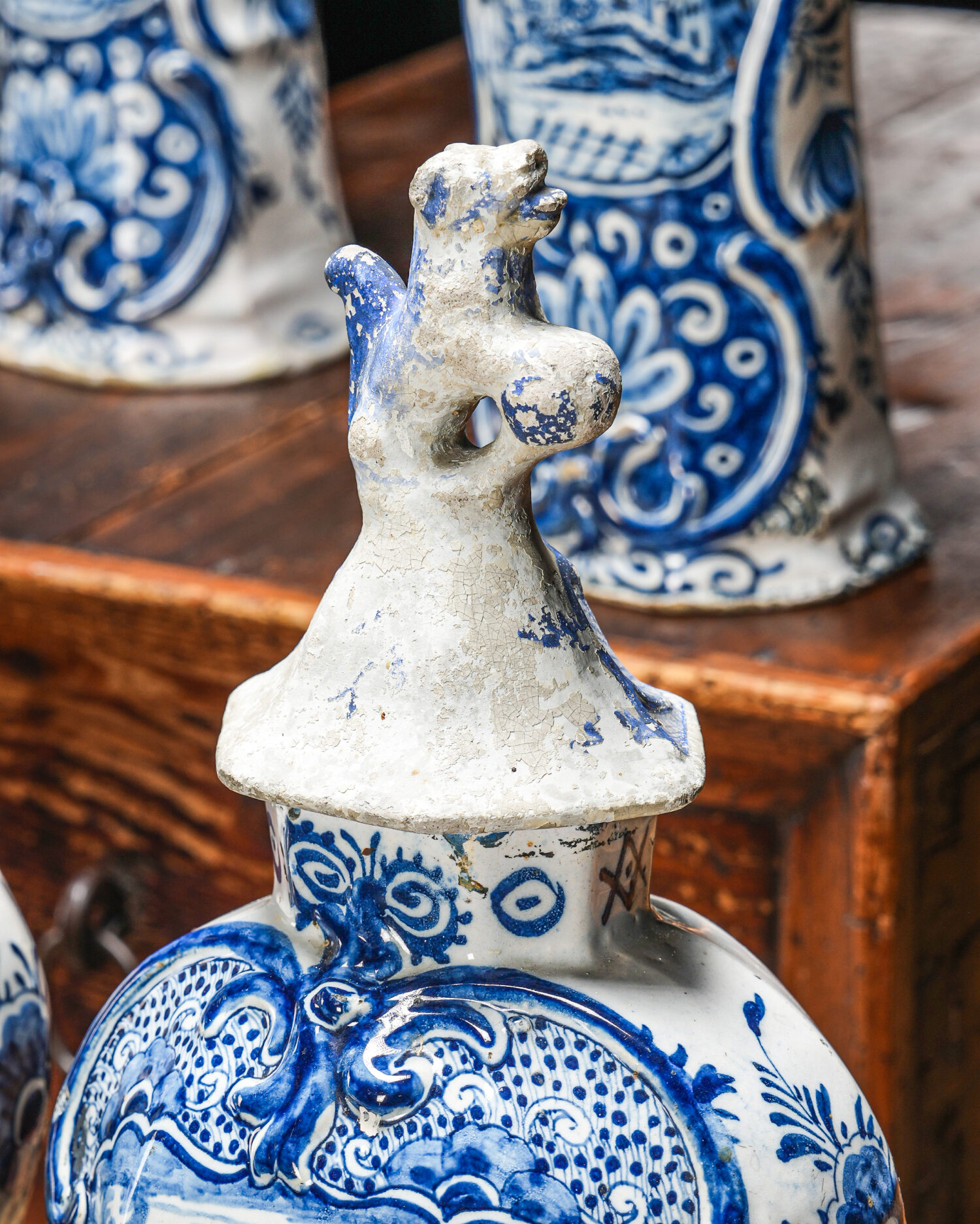 "Delft Blue" Seramik Vazolar - Hollanda - Görsel 5