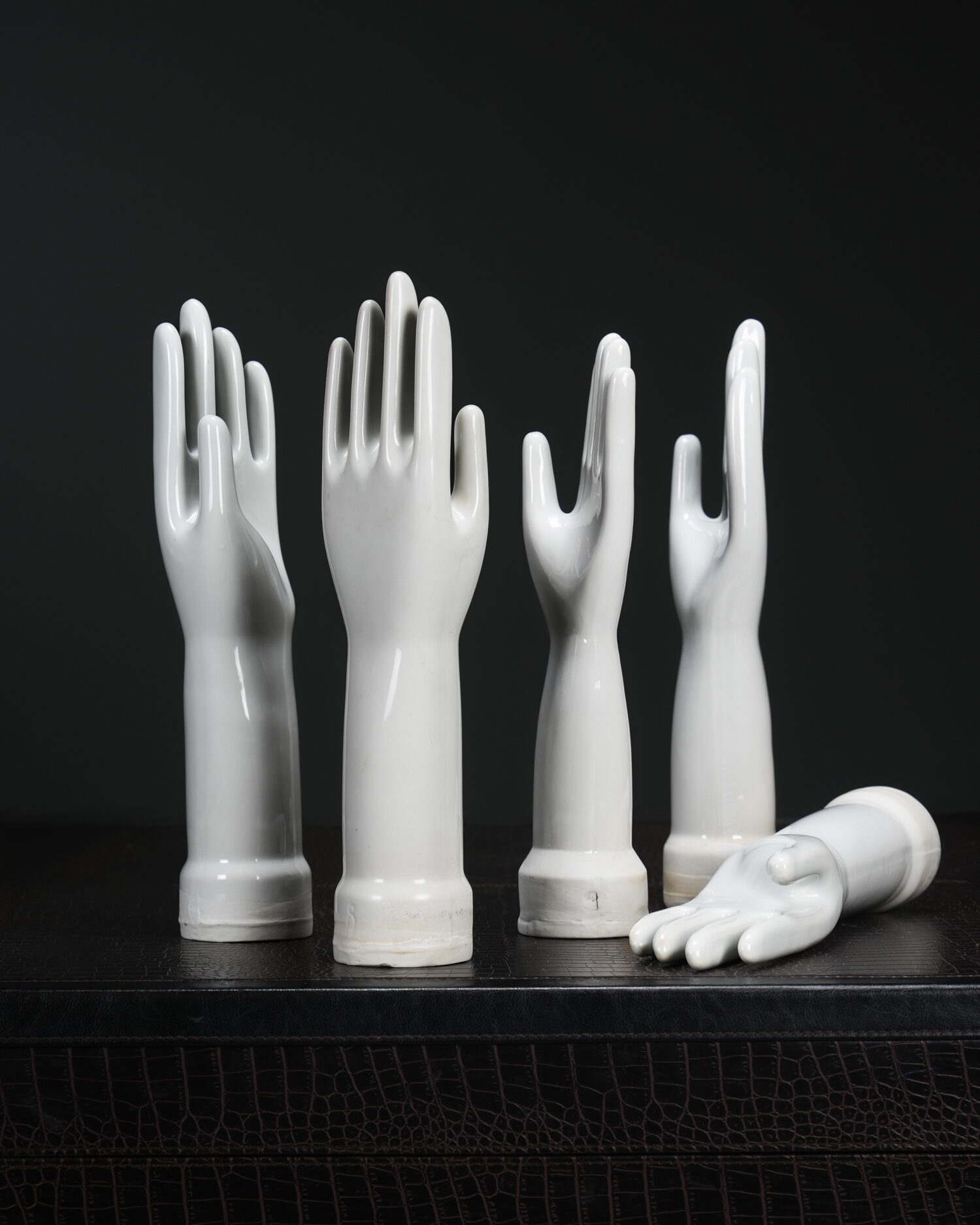 Porselen Eldiven Kalıpları, Almanya, 1950'ler - Görsel 1