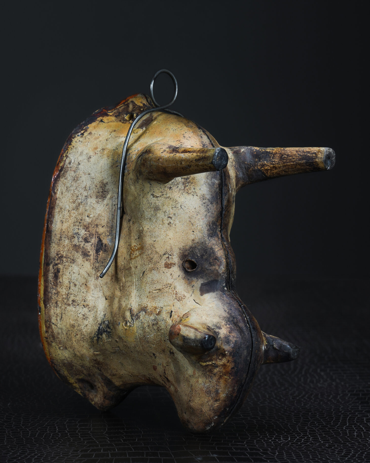 Seramik Gergedan Figürü - Görsel 2