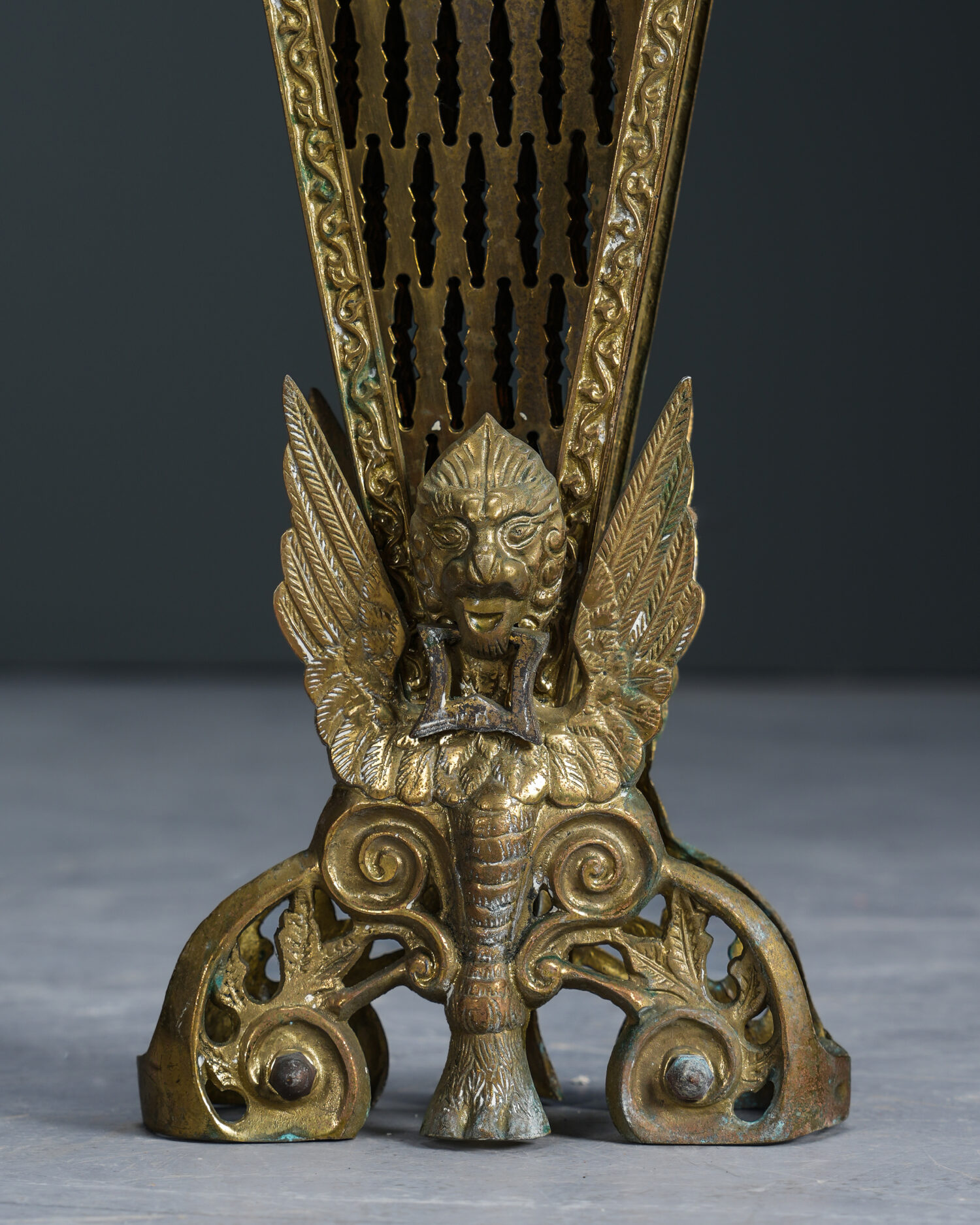 Pirinç Şömine Perdesi - Görsel 5