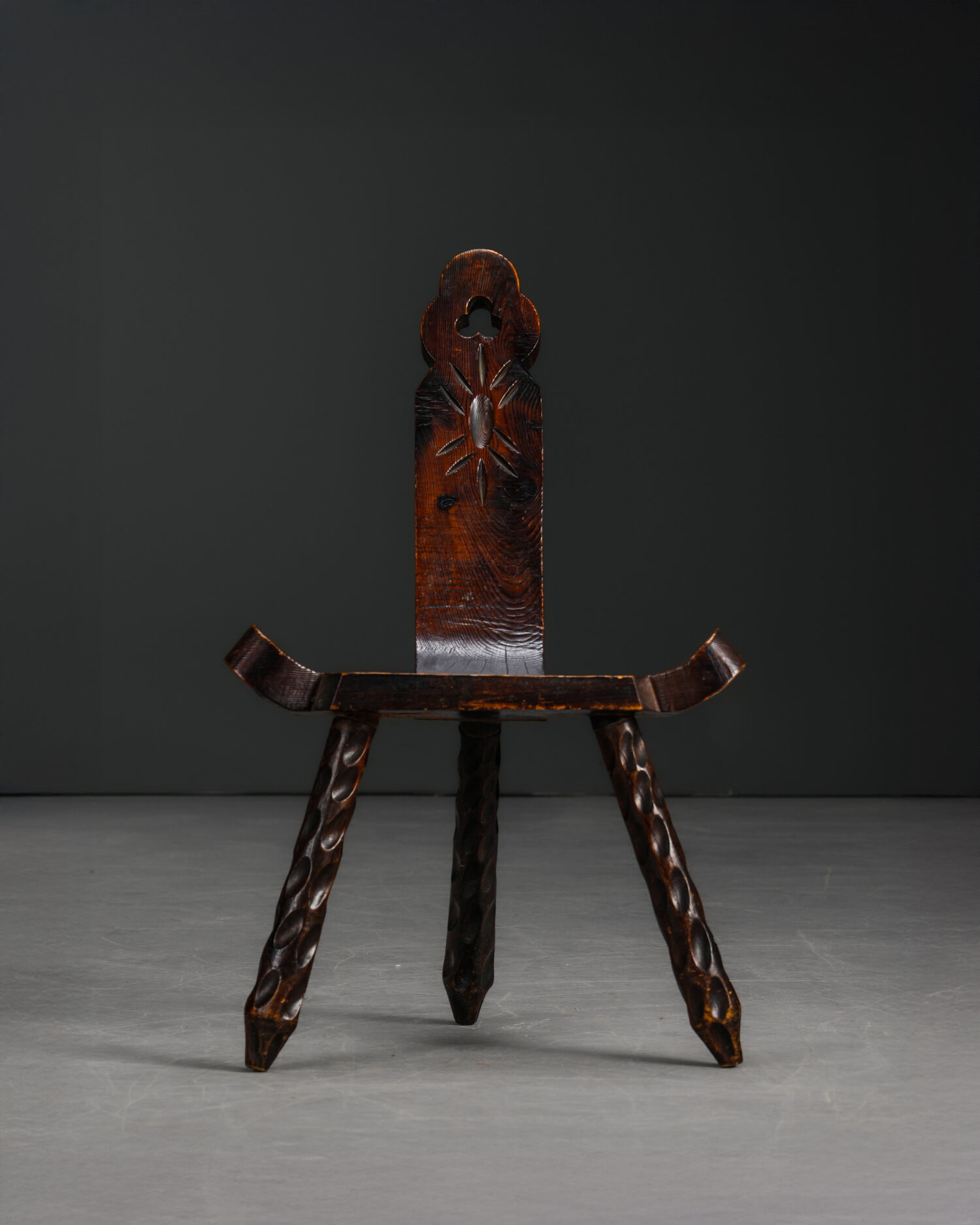 Tripod Ayaklı Çin Taburesi - Görsel 1