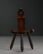 Tripod Ayaklı Çin Taburesi - Görsel 3