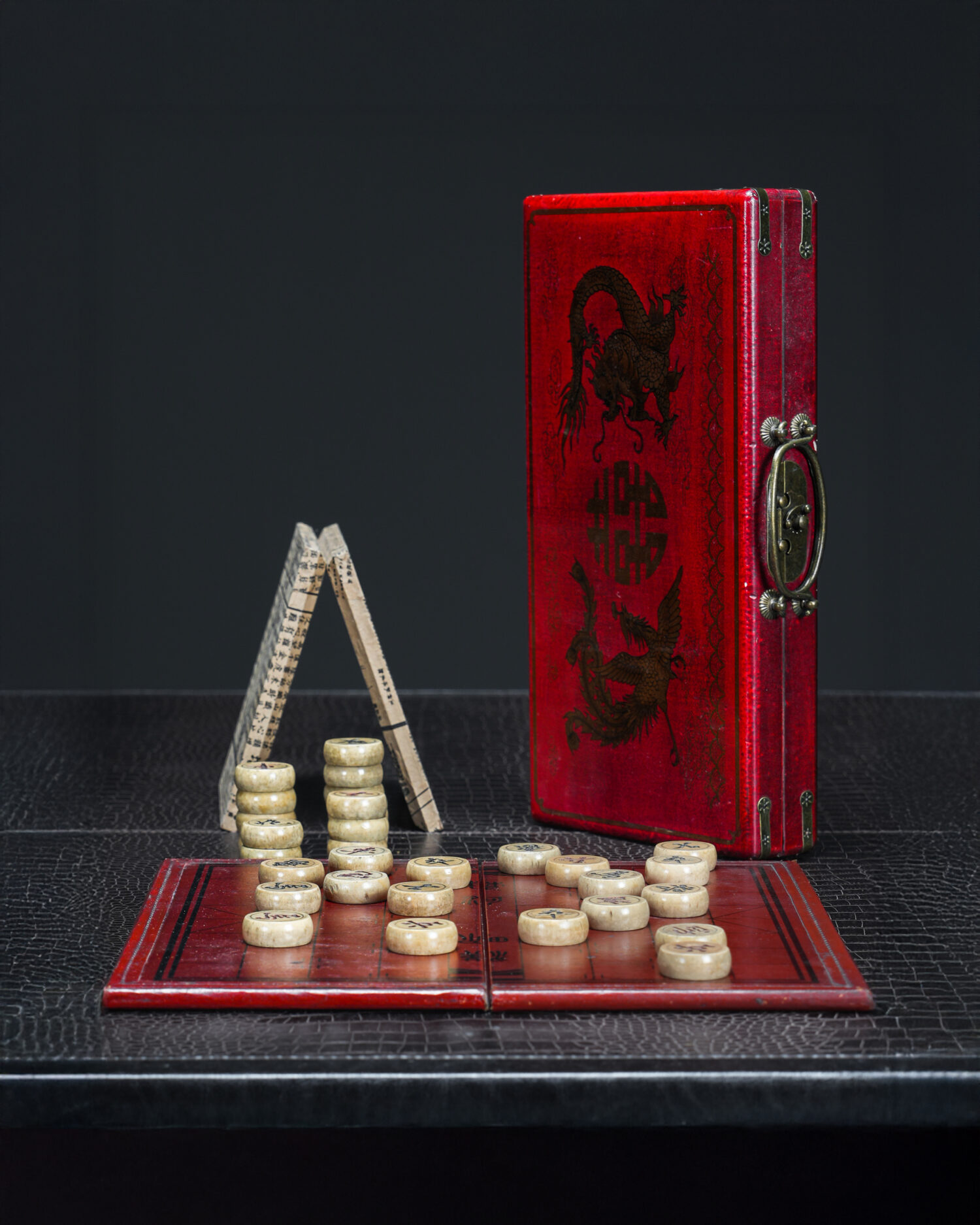 Vintage "Xiang qi" Seti - Görsel 1